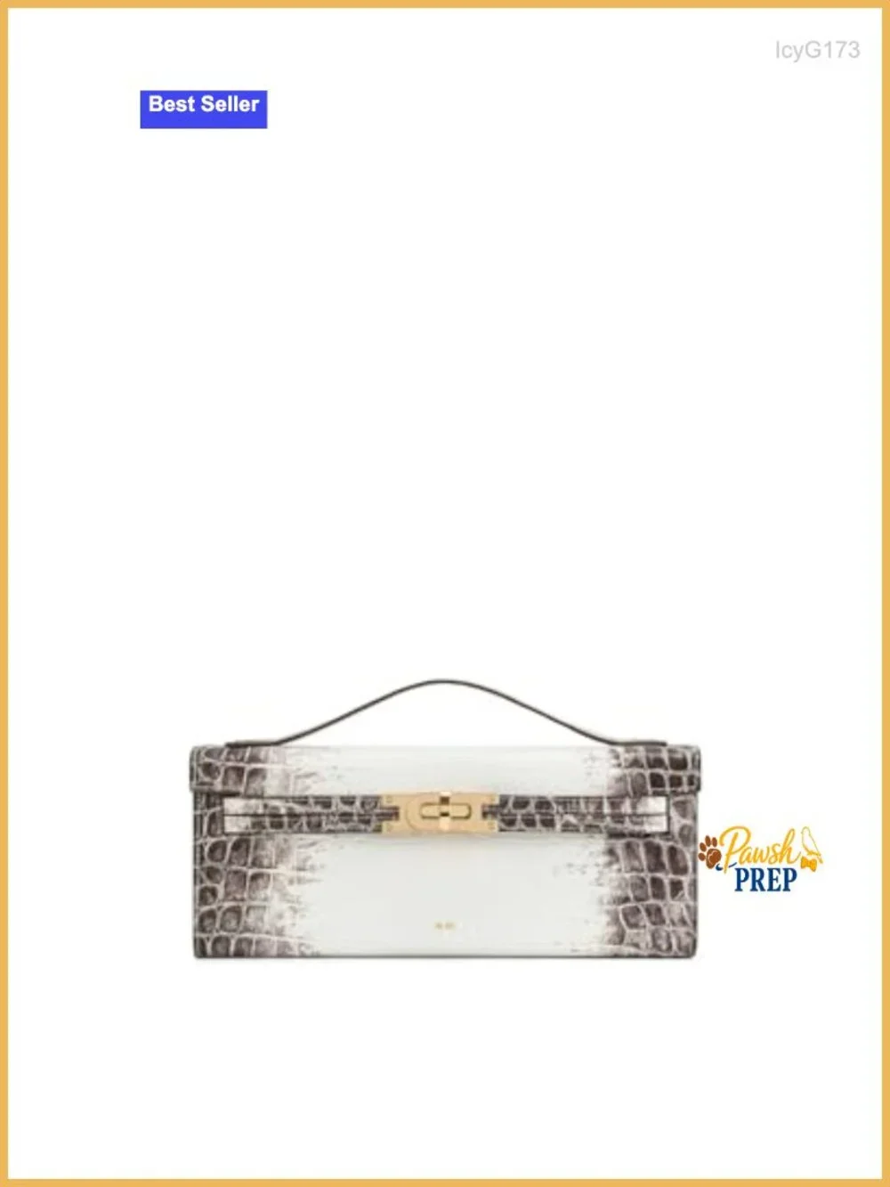 Structured Top Handle Satchel Croc-Embossed Vegan Leather Crossbody Bag